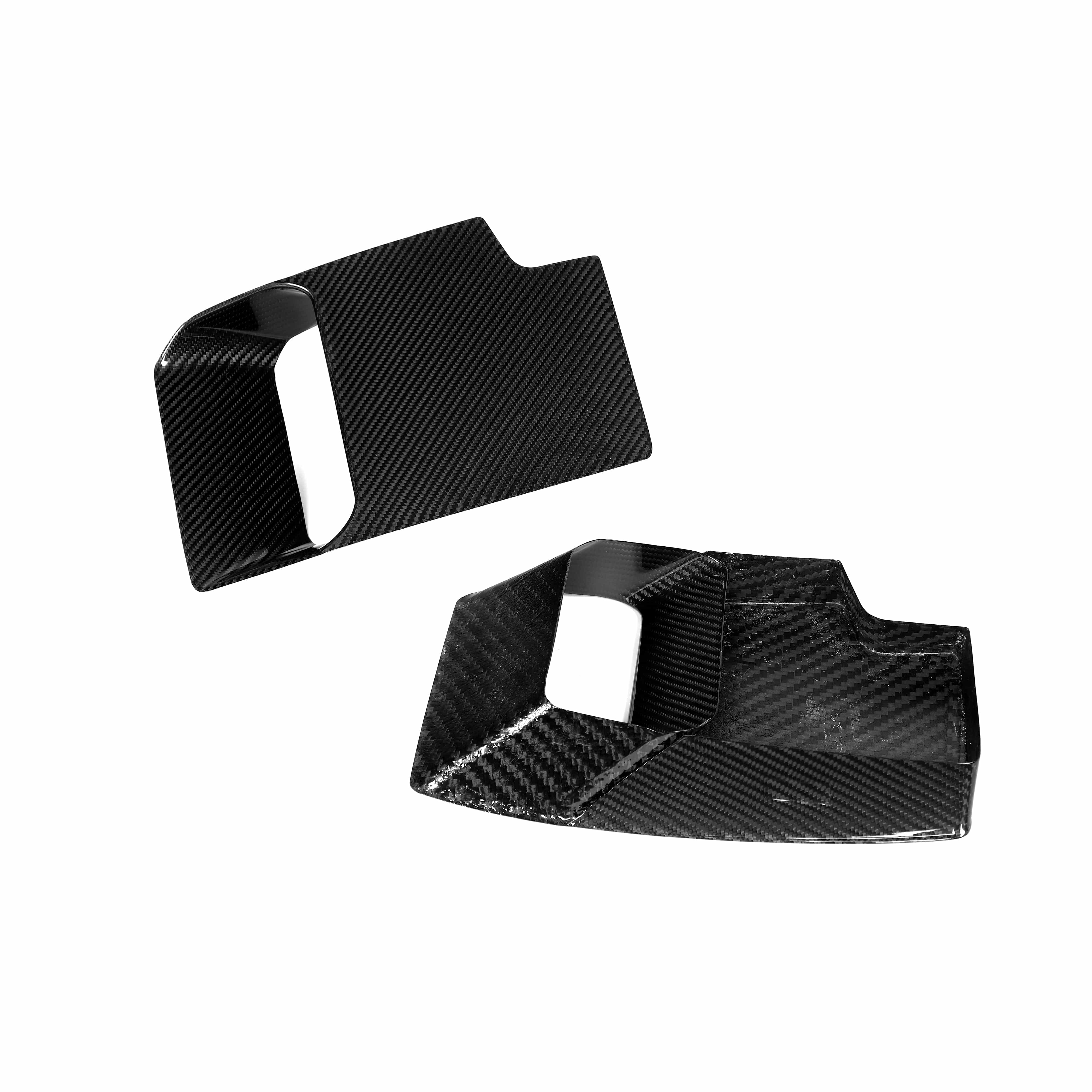 West Coast Euros Misc. Exterior BMW M2 G87 Carbon Fiber Aero Front Bumper Block-Off Plates