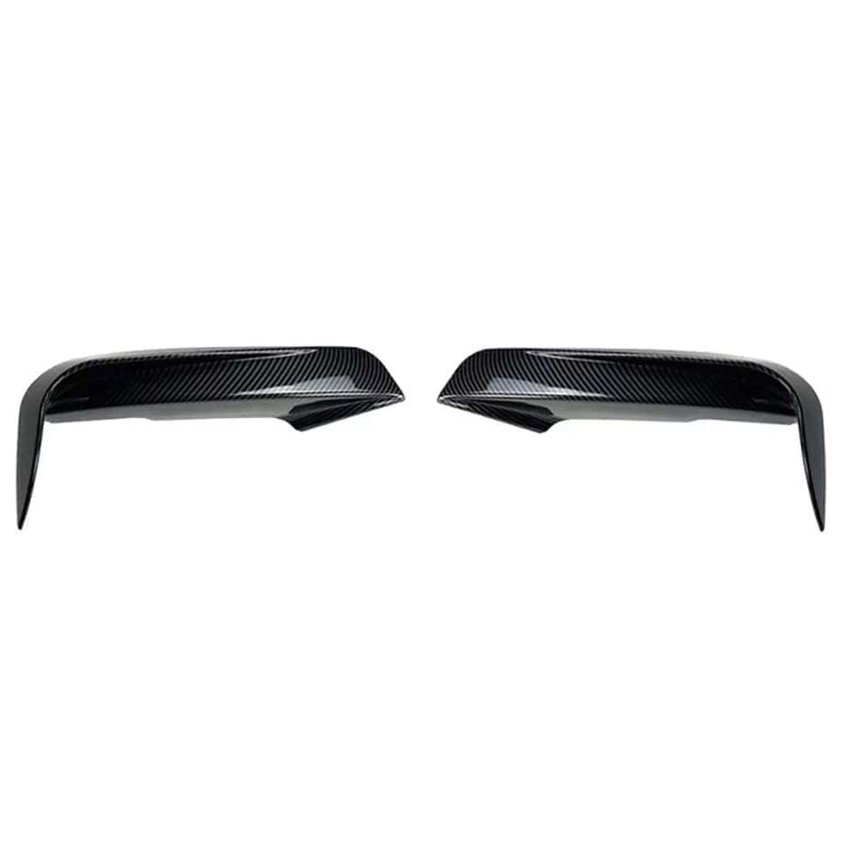 West Coast Euros Misc. Exterior Carbon Fiber Front Bumper Upper Fangs - F30 3 Series (w/ M Sport)