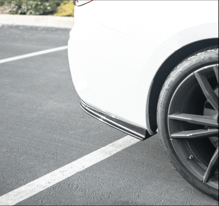 West Coast Euros Misc. Exterior Carbon Fiber Rear Bumper Spats - G22 4 Series