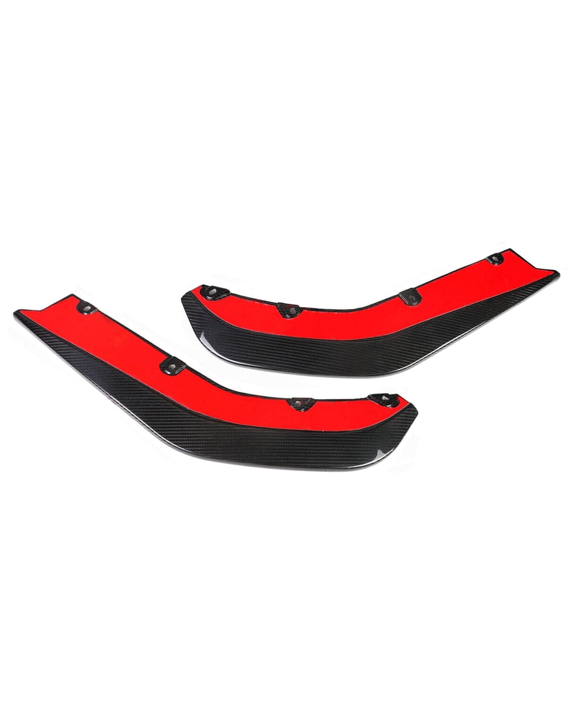 Dry Carbon Fiber Rear Bumper Spats V2 - G80 M3 / G82 M4 – West Coast Euros