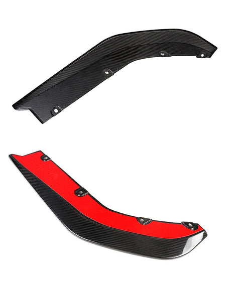 West Coast Euros Misc. Exterior Dry Carbon Fiber Rear Bumper Spats V2  - G80 M3 / G82 M4