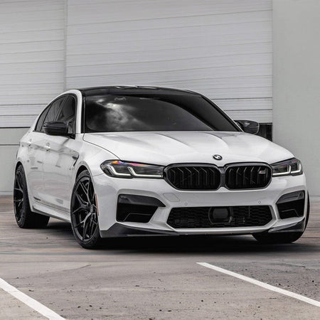 West Coast Euros Misc. Exterior Front Bumper Carbon Fiber Upper Fangs - F90 M5