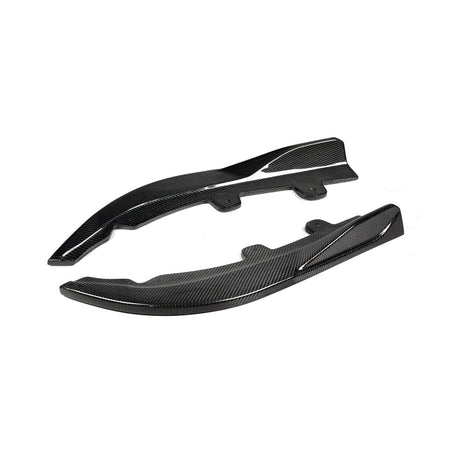 West Coast Euros Misc. Exterior Max Style Carbon Fiber Rear Bumper Splitters - G22 4 Series