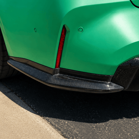 West Coast Euros Misc. Exterior OE Style Carbon Fiber Rear Bumper Spats - G80 M3 / G82 M4