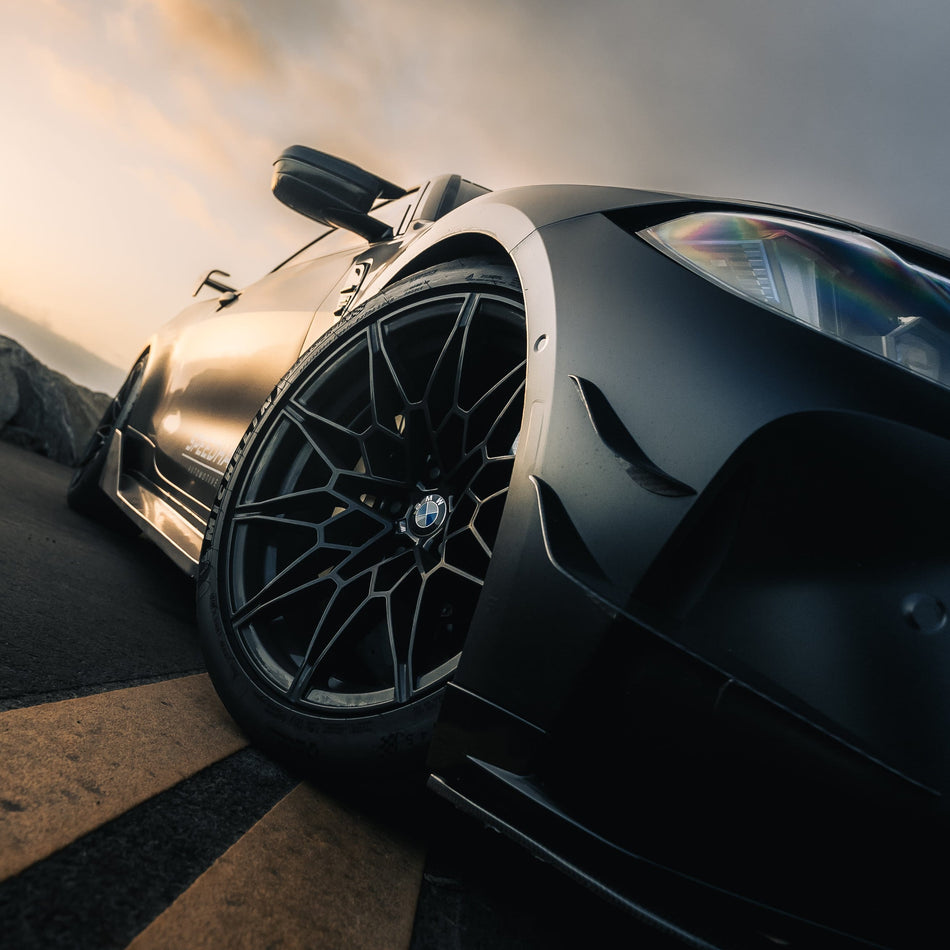 West Coast Euros Misc. Exterior VC Style Carbon Fiber Front Bumper Canards - G80 M3 / G82 M4