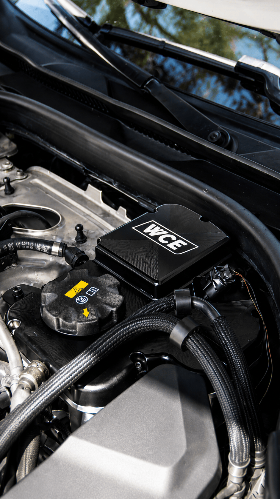 West Coast Euros Performance WCE S63 TU4 Billet Coolant Reservoir Expansion Tank - F90 M5 / F92 M8