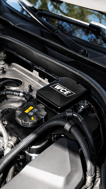 West Coast Euros Performance WCE S63 TU4 Billet Coolant Reservoir Expansion Tank - F90 M5 / F92 M8