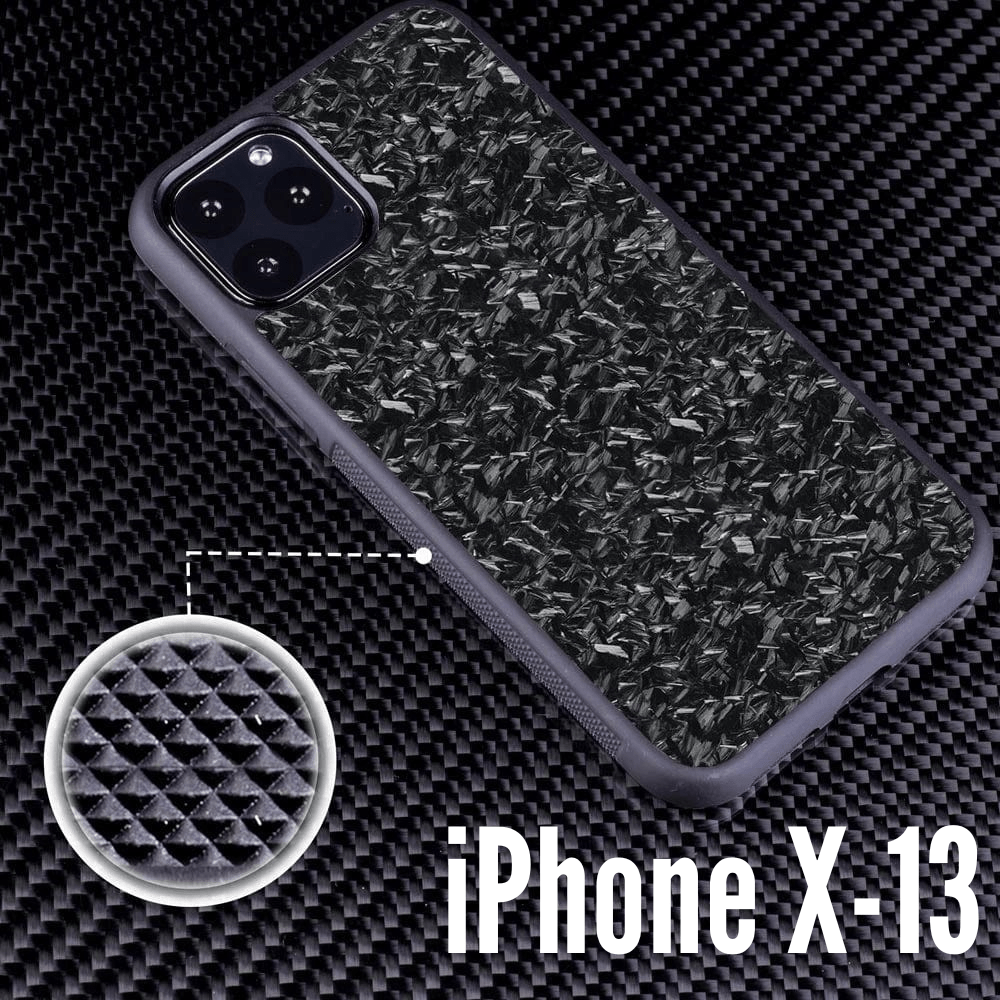 West Coast Euros Phone Case Real Forged Carbon Fiber Phone Case | iPhone X-13