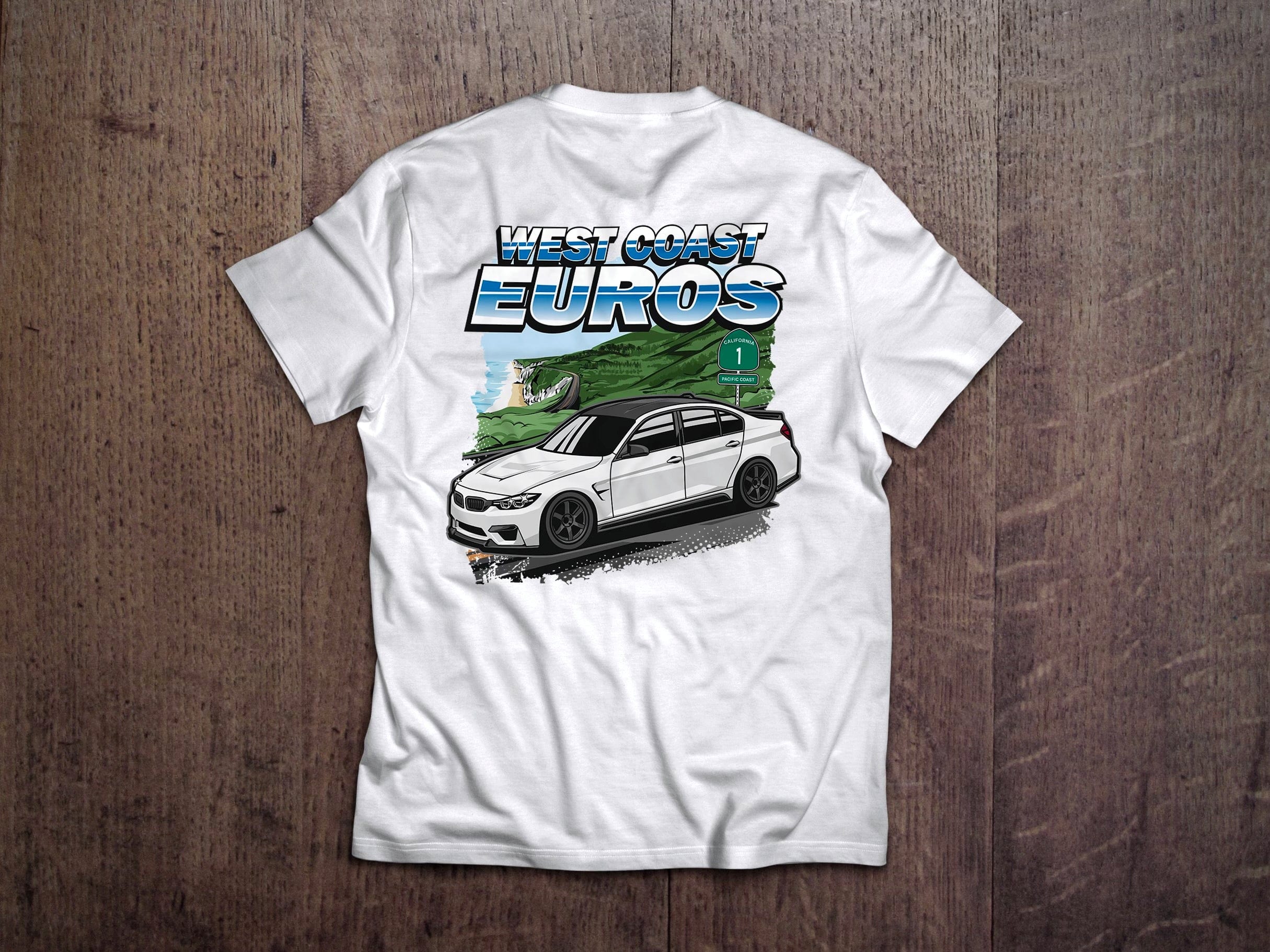West Coast Euros Shirt BMW F80 "PCH" T-Shirt