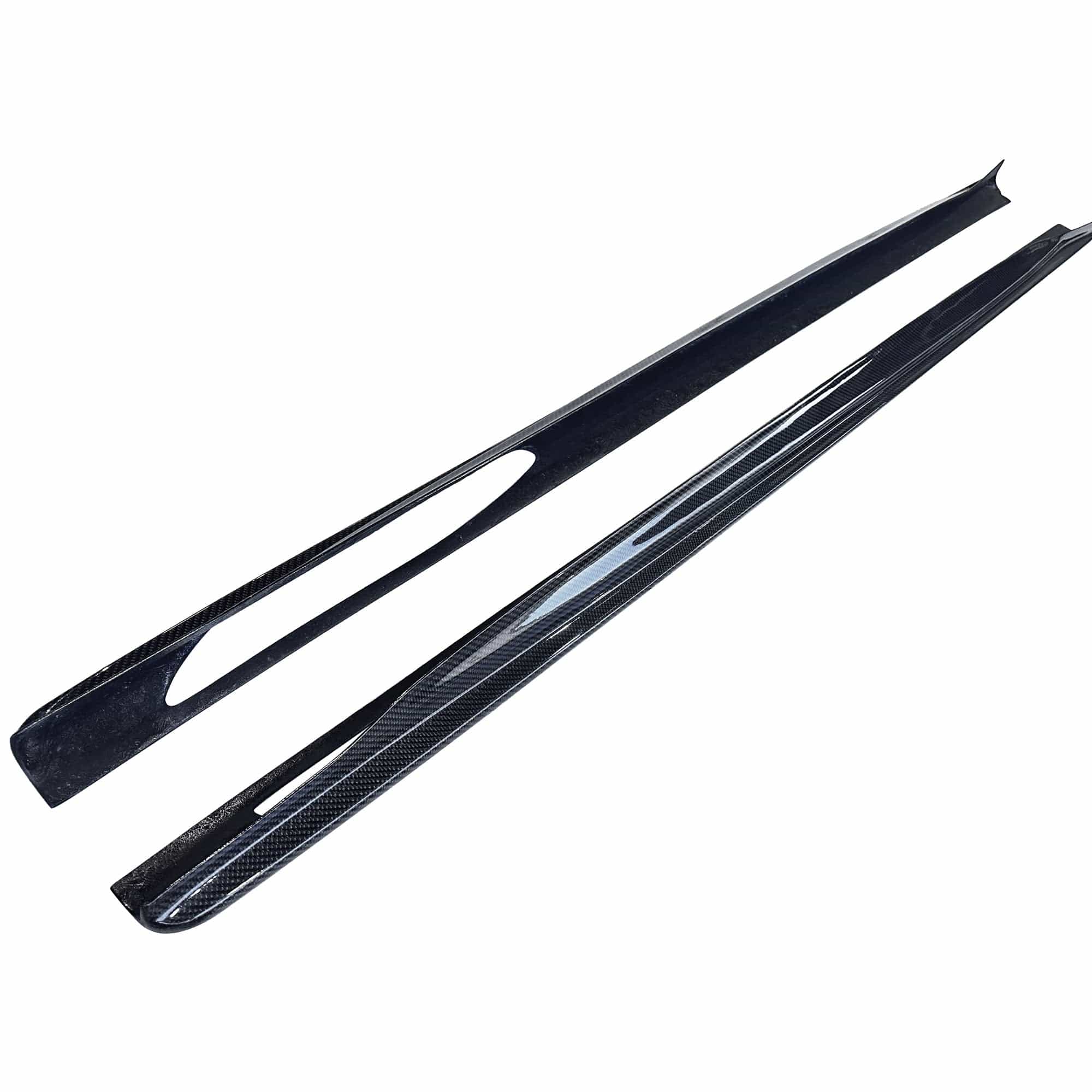 West Coast Euros Side Skirt 3D Style Carbon Fiber Side Skirts - G22 4 Series  G23 4 Series