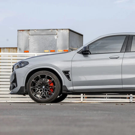 West Coast Euros Side Skirt SQ-B Style Dry Carbon Fiber Side Skirts - F97 X3M / F98 X4M / G01 X3 / G02 X4