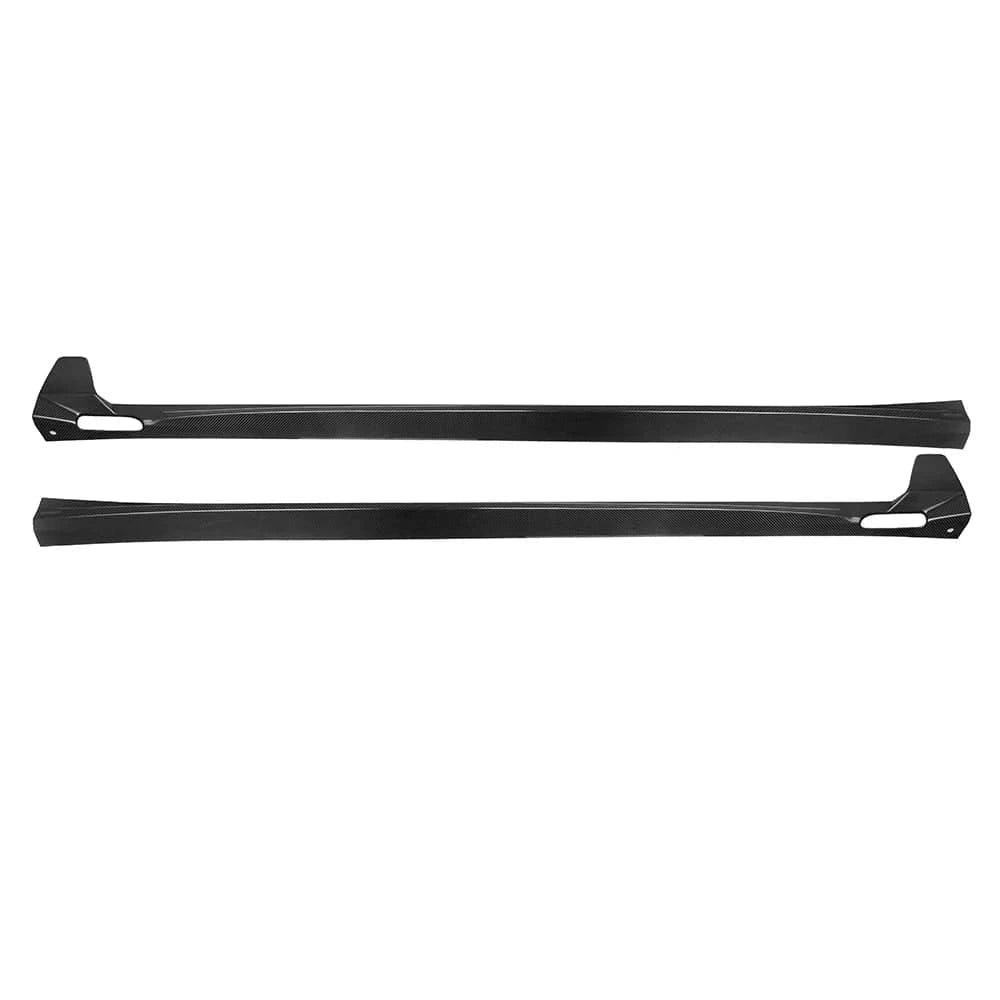 West Coast Euros Side Skirt SQ-B Style Dry Carbon Fiber Side Skirts - F97 X3M / F98 X4M / G01 X3 / G02 X4