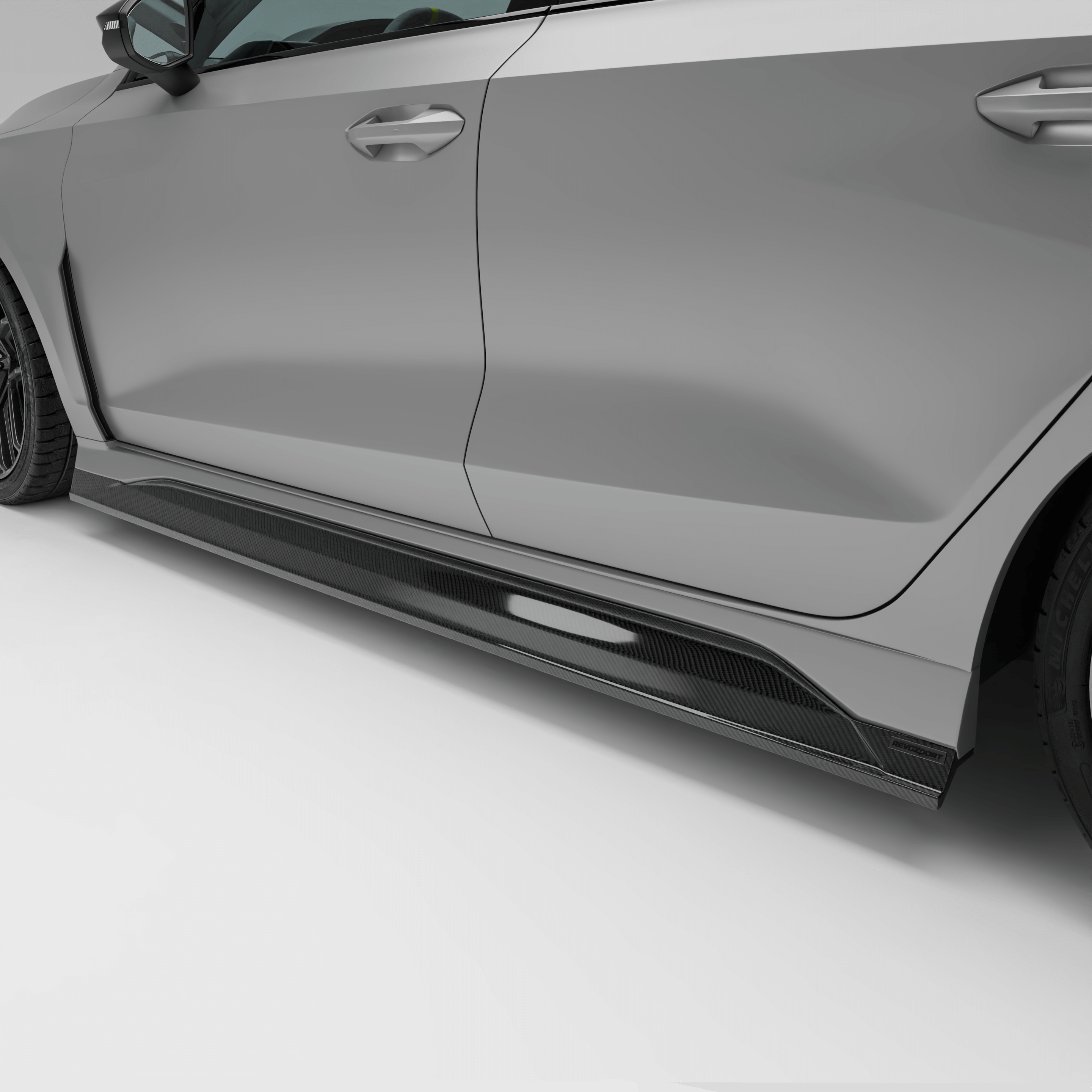 West Coast Euros Side Skirts Audi RS3 8Y Sportback Carbon Fiber Side Skirts