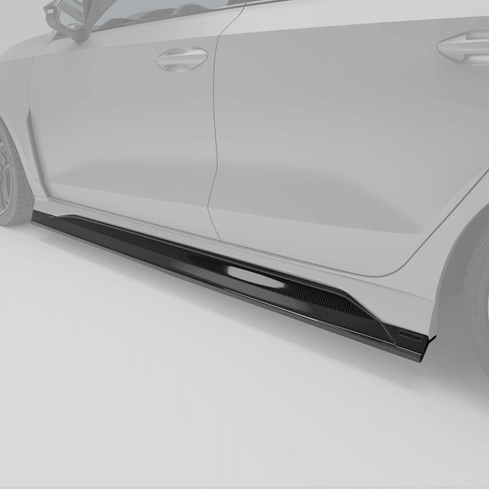 West Coast Euros Side Skirts Audi RS3 8Y Sportback Carbon Fiber Side Skirts