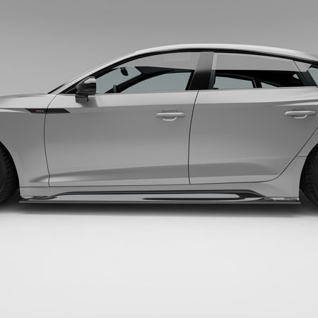 West Coast Euros Side Skirts Audi RS5 B9.5 Facelift Sportback Carbon Fiber Side Skirts
