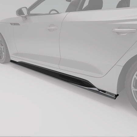 West Coast Euros Side Skirts Audi RS5 B9.5 Facelift Sportback Carbon Fiber Side Skirts