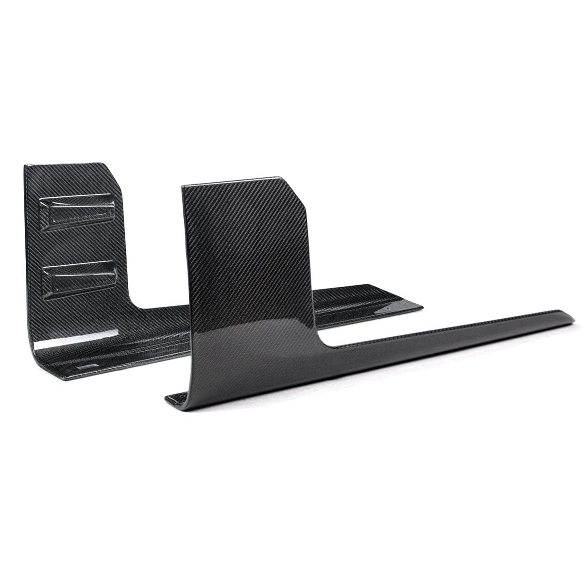 MP Style Carbon Fiber Winglet Side Skirt Extensions - G87 M2