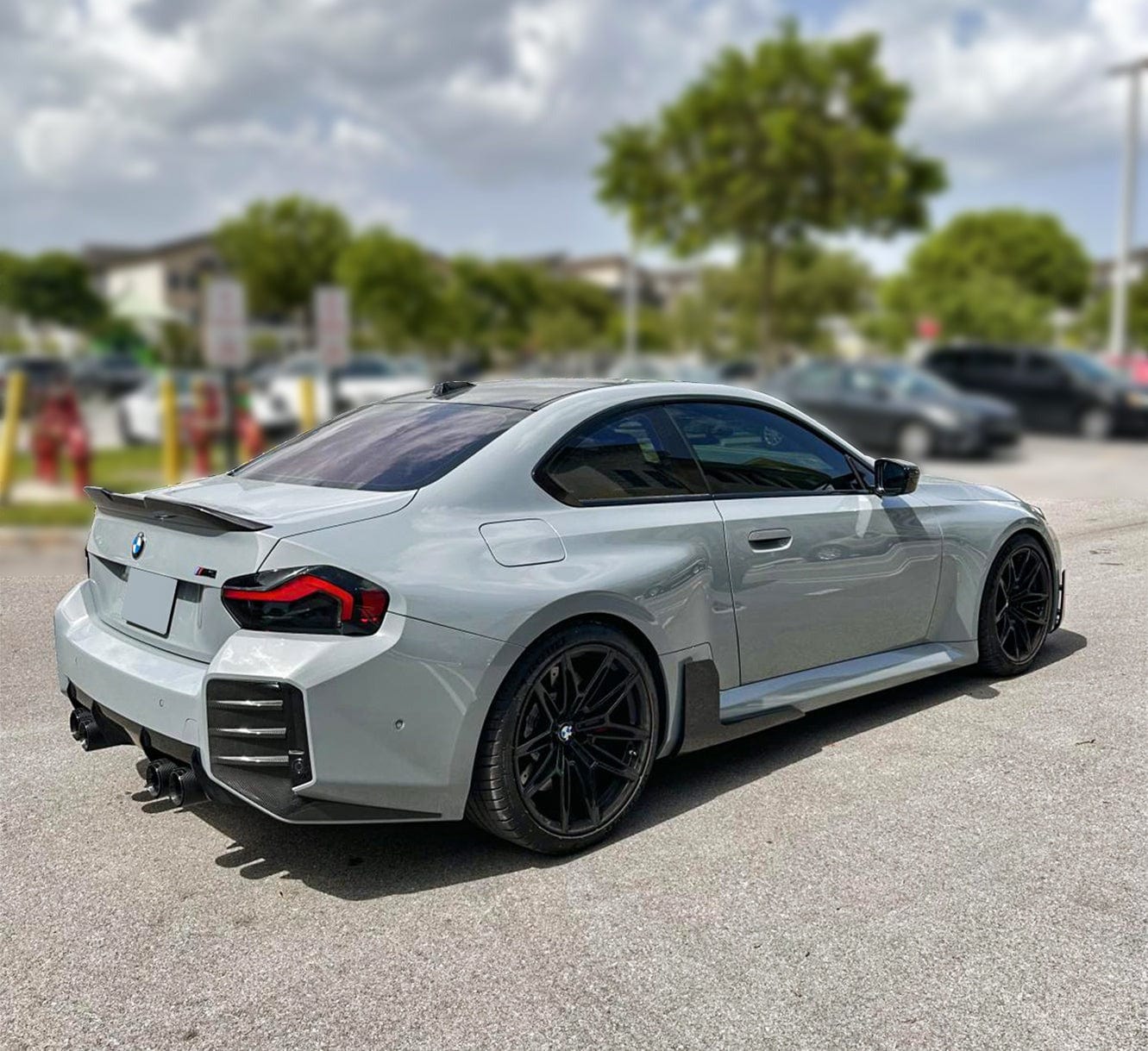  G87 M2　サイドスポイラー　カーボン　MPスタイル MP Style Carbon Fiber Winglet Side Skirt Extensions - G87 M2