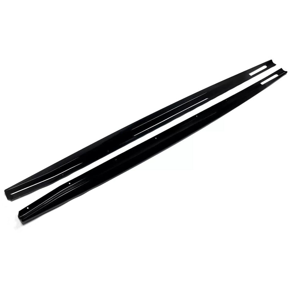 West Coast Euros Side Skirts MP Style Gloss Black Side Skirt Extension - G22 4 Series  G23 4 Series