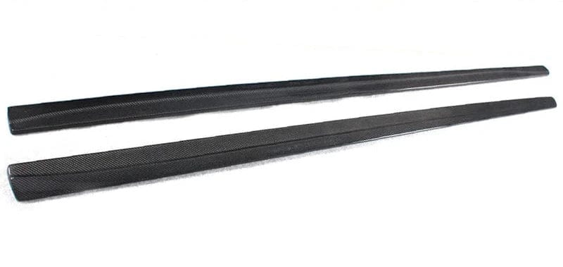 West Coast Euros Side Skirts Performance Style Carbon Fiber Skirt Extensions - F32 / F33 / F36 4 Series