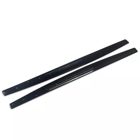 West Coast Euros Side Skirts V1 Style Black Side Skirt Extensions - F32 / F33 / F36 4 Series