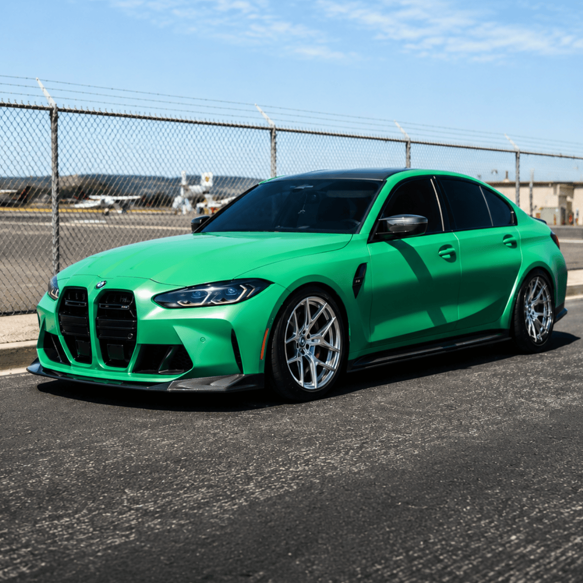 West Coast Euros Side Skirts V1 Style Carbon Fiber Side Skirt Replacements - G80 M3