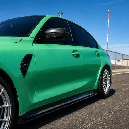 West Coast Euros Side Skirts V1 Style Carbon Fiber Side Skirt Replacements - G80 M3