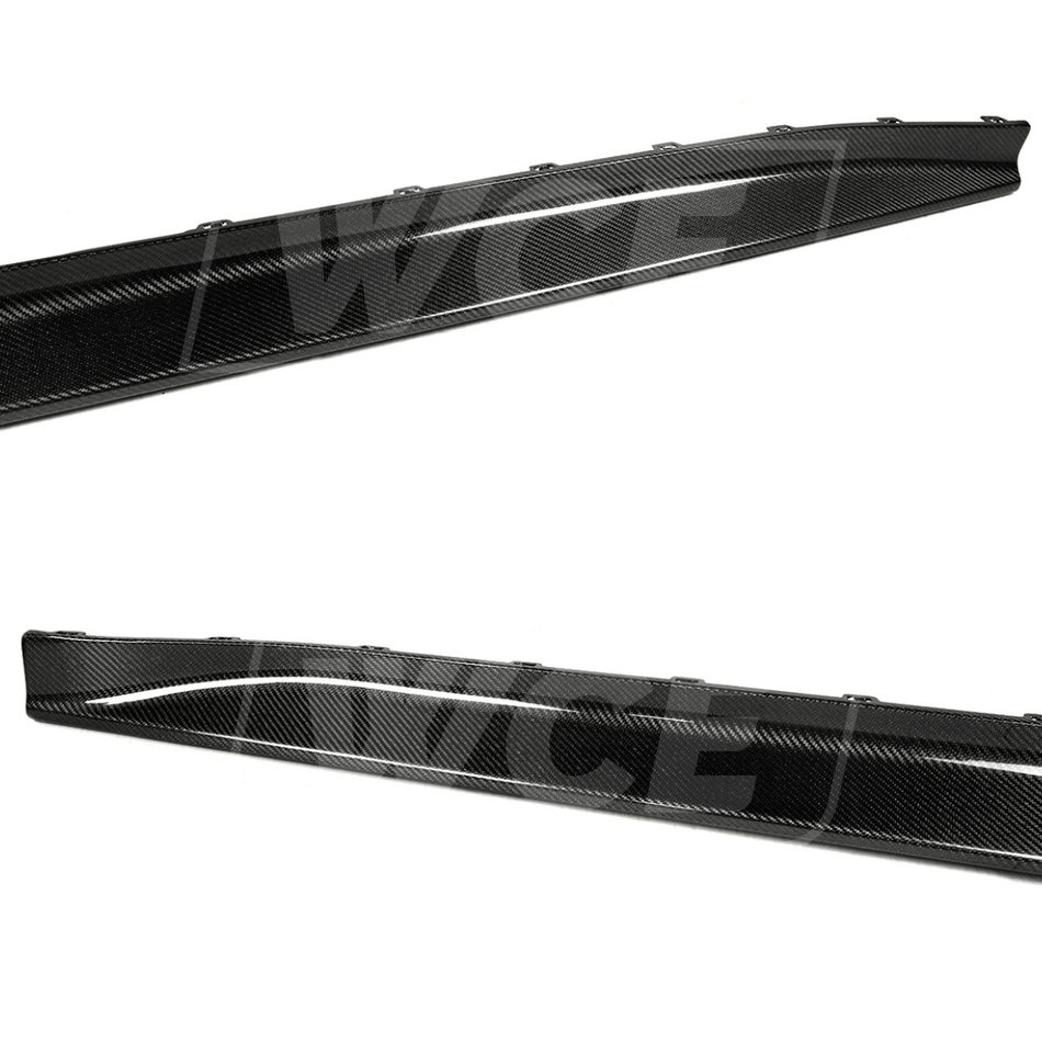 West Coast Euros Side Skirts VST Style Carbon Fiber Side Skirt Replacements - G80 M3