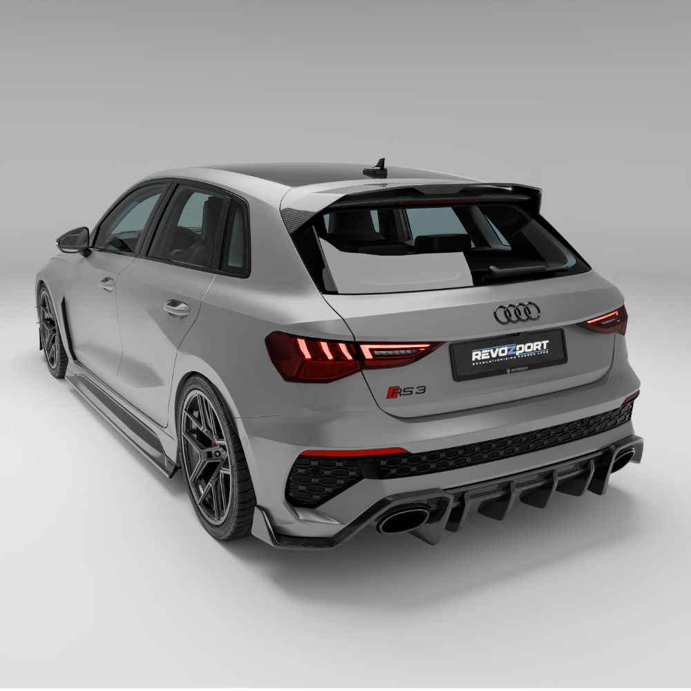 West Coast Euros Spoiler Audi RS3 8Y Sportback Carbon Fiber Roof Spoiler