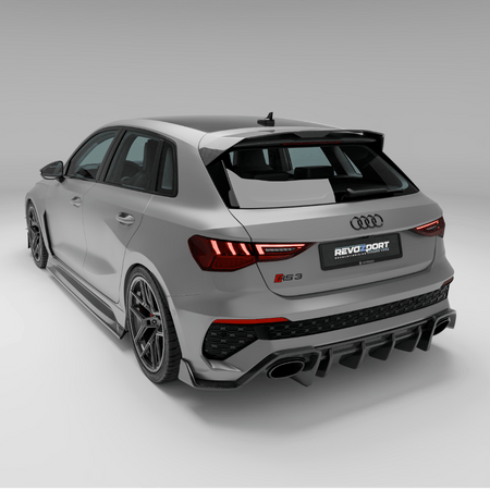 West Coast Euros Spoiler Audi RS3 8Y Sportback Carbon Fiber Roof Spoiler