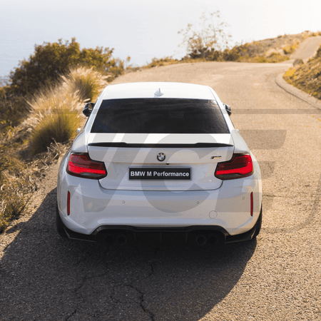 West Coast Euros Spoiler CS Style Carbon Fiber Trunk Spoiler - BMW F87 M2 / F22 2 Series