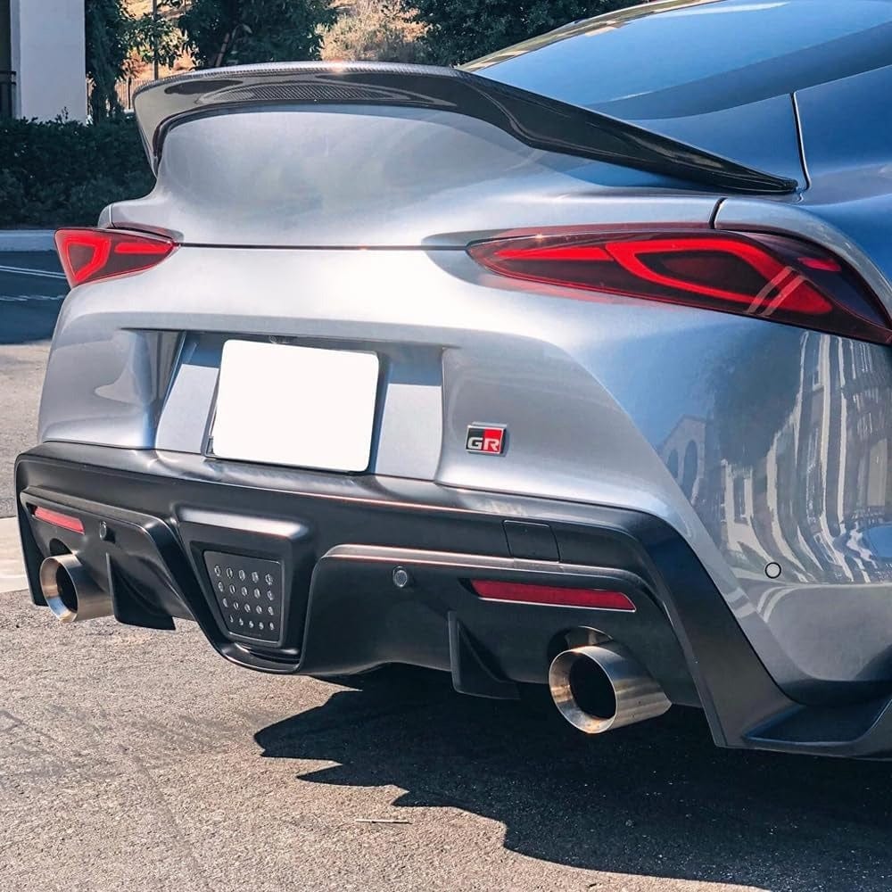 West Coast Euros Spoiler K Style Carbon Fiber Trunk Spoiler - A90 / A91 Mk5 Supra