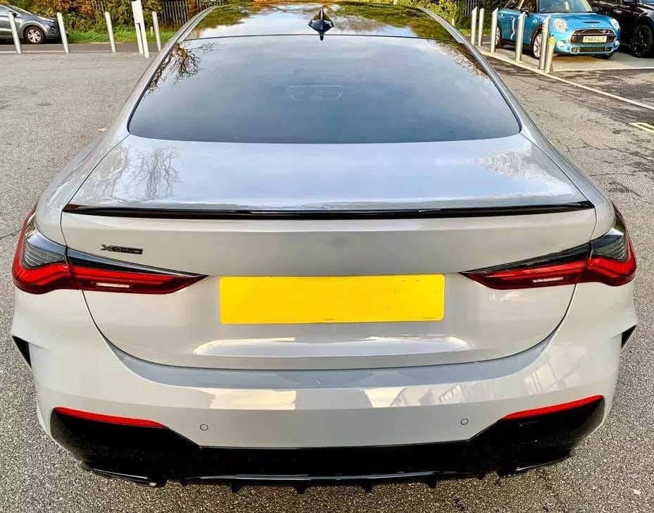 West Coast Euros Spoiler MP Style Gloss Black Spoiler - G82 M4  G22 4 Series