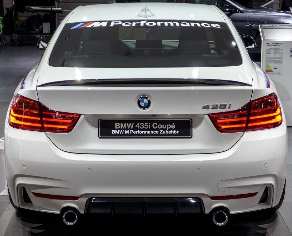 West Coast Euros Spoiler Performance Style Carbon Fiber Spoiler - BMW F32 4 Series