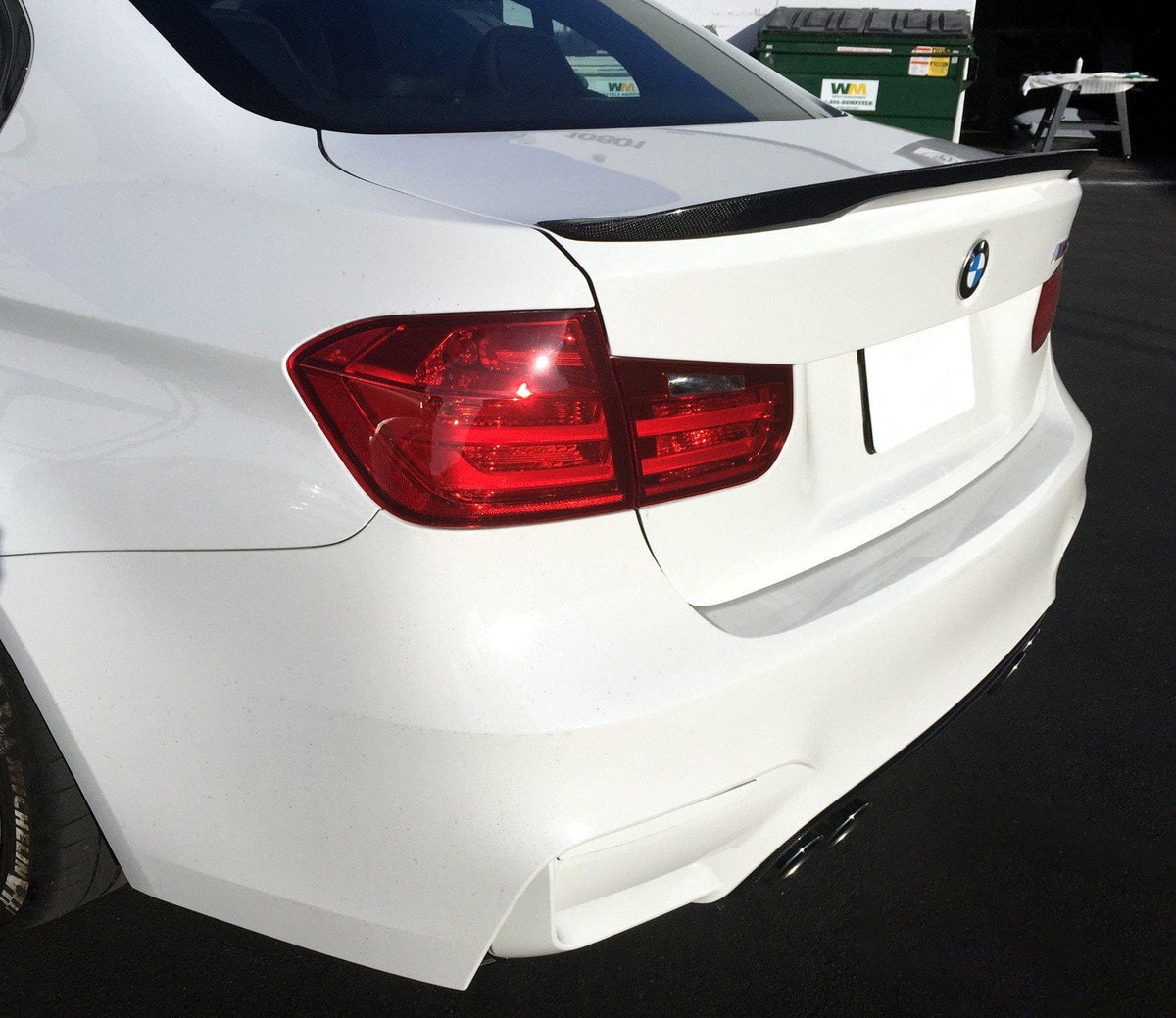 West Coast Euros Spoiler Performance Style Carbon Fiber Spoiler - F80 M3 / F30 3 Series