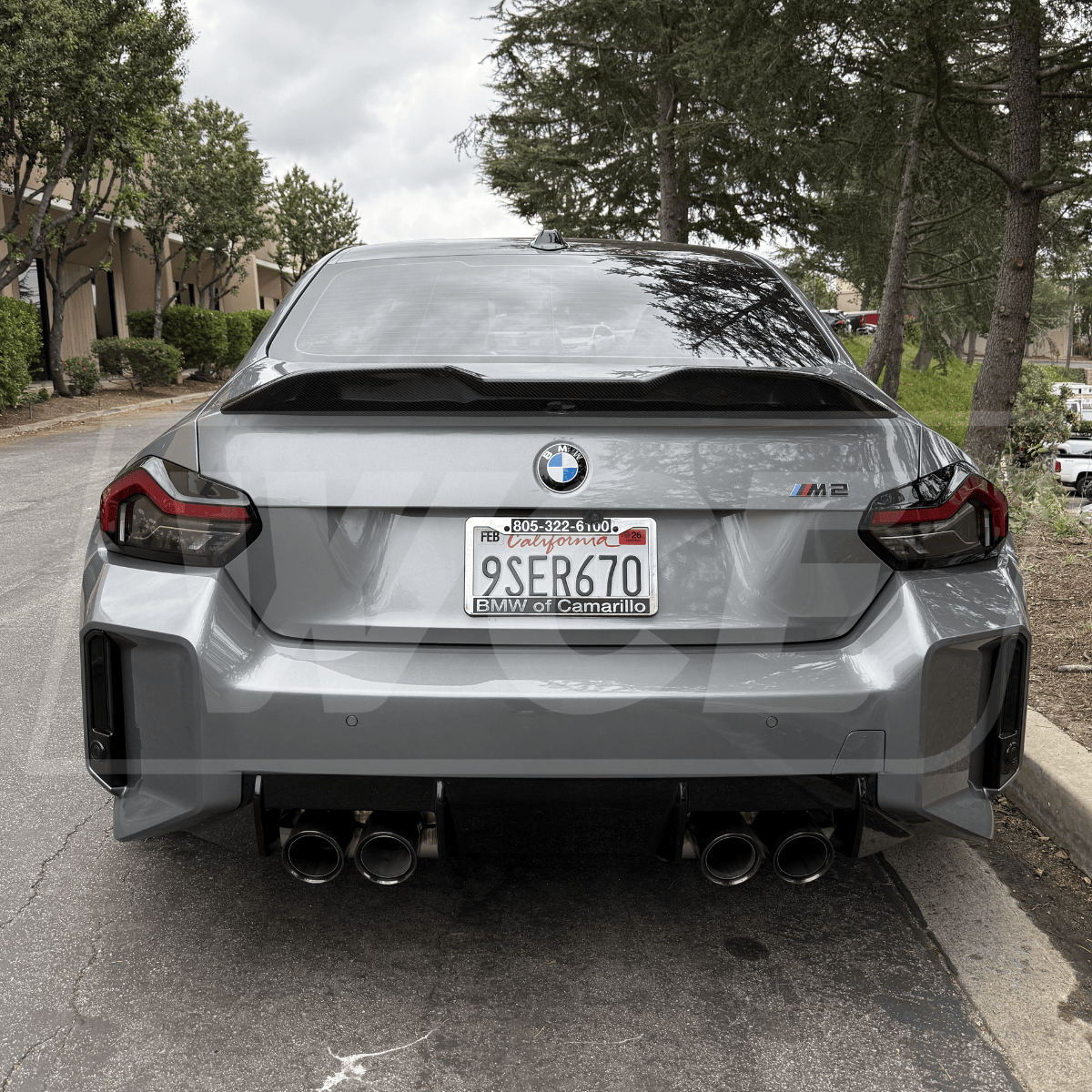 West Coast Euros Spoiler Performance Style Carbon Fiber Trunk Spoiler - BMW G87 M2 / G42 2 Series