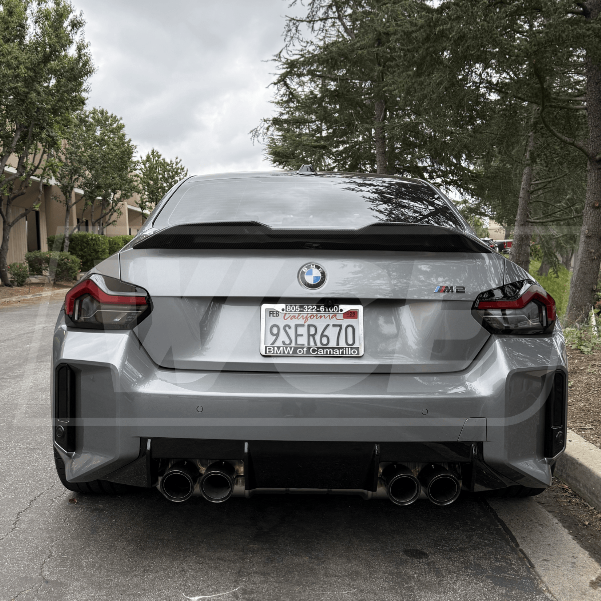 West Coast Euros Spoiler Performance Style Carbon Fiber Trunk Spoiler - BMW G87 M2 / G42 2 Series
