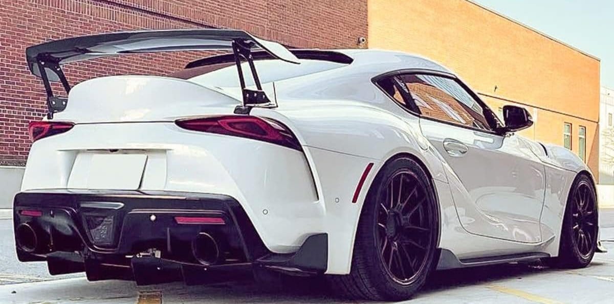 West Coast Euros Wing GT Style Carbon Fiber Wing - A90  A91 Mk5 Supra