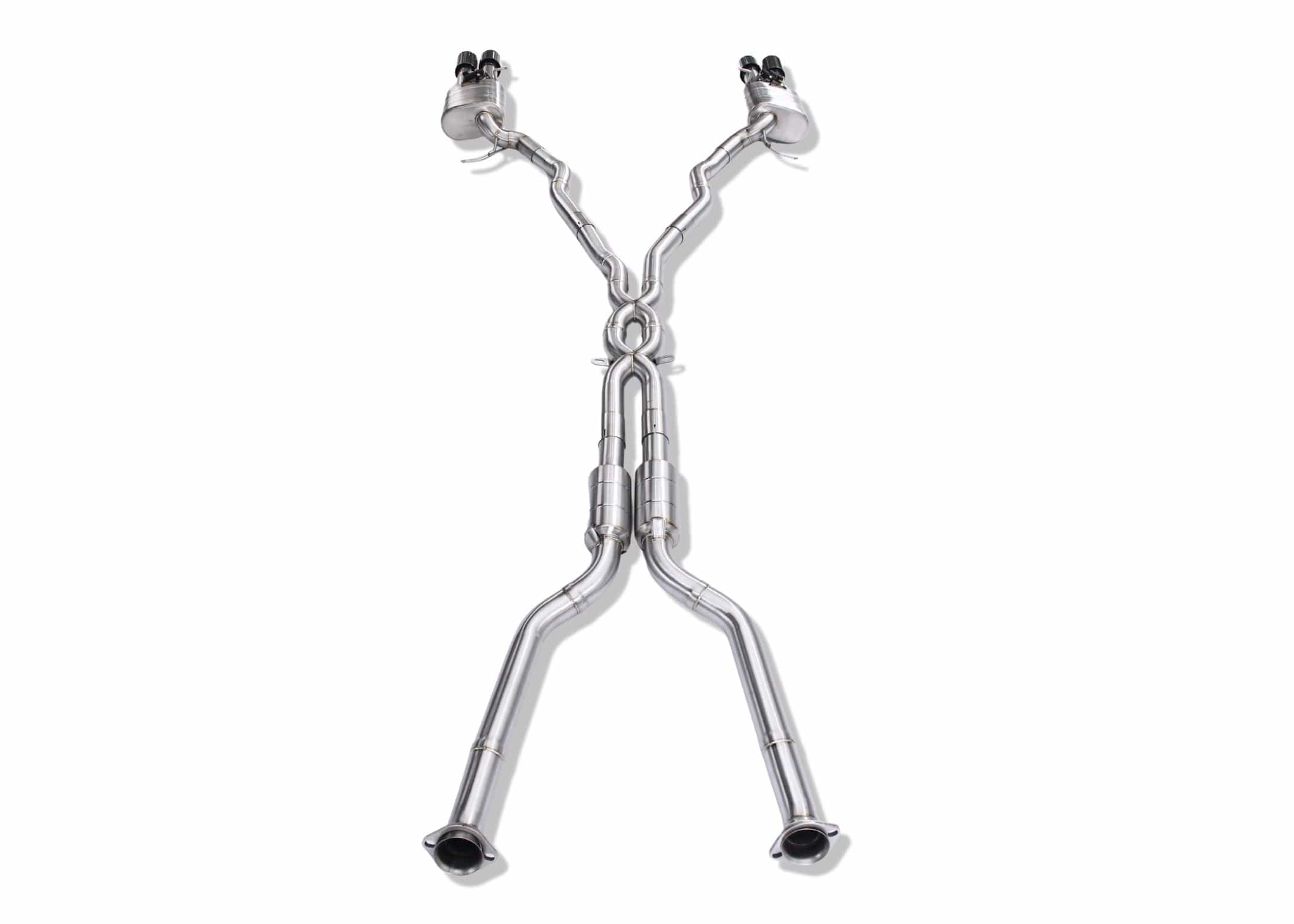 Yonristic Performance Catback Exhaust BMW E60 M5 E63 M6 Performance Exhaust System Double X-Pipe - Yonristic Performance