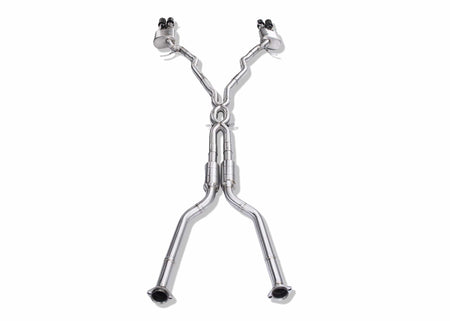 Yonristic Performance Catback Exhaust BMW E60 M5 E63 M6 Performance Exhaust System Double X-Pipe - Yonristic Performance