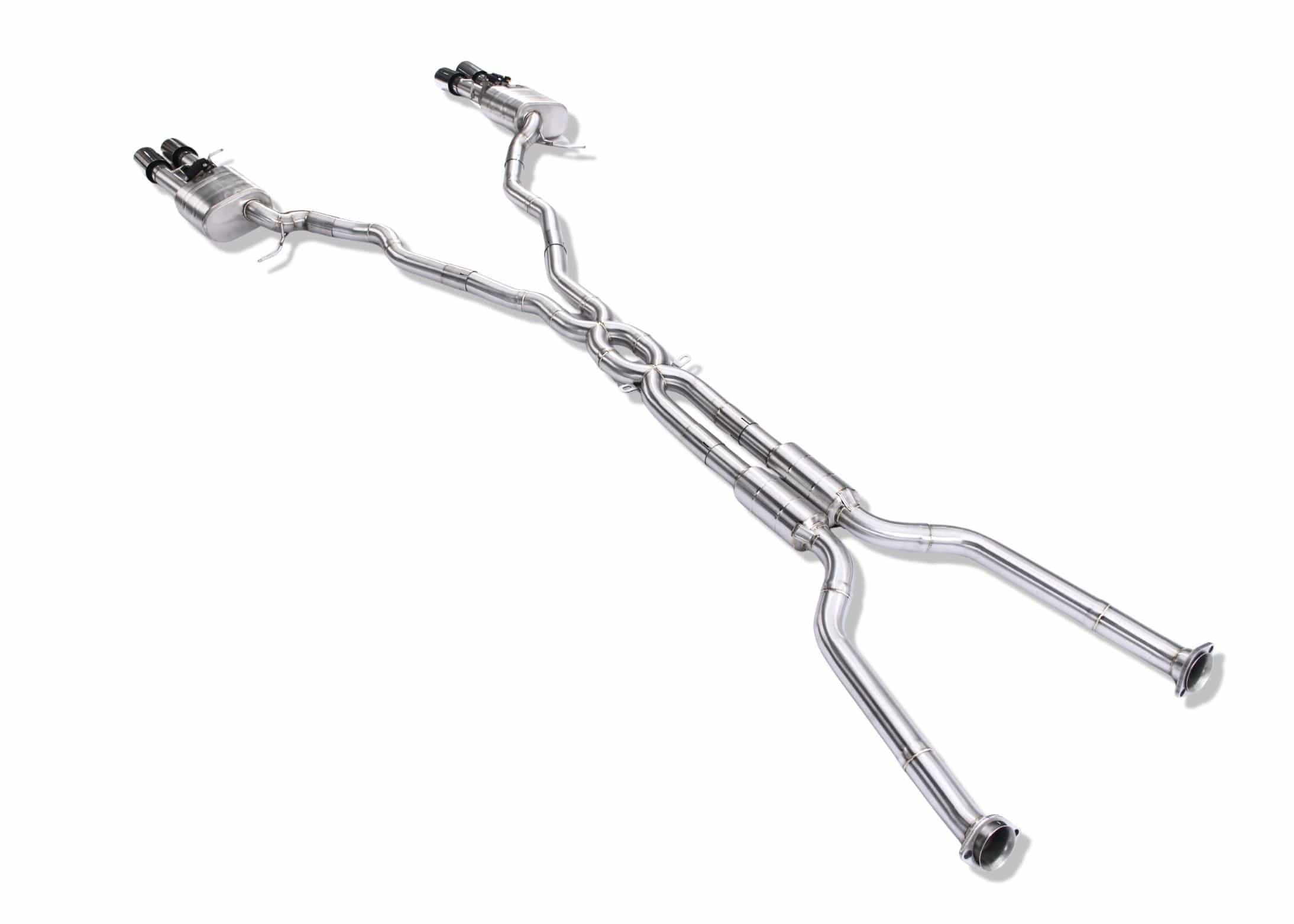 Yonristic Performance Catback Exhaust BMW E60 M5 E63 M6 Performance Exhaust System Double X-Pipe - Yonristic Performance