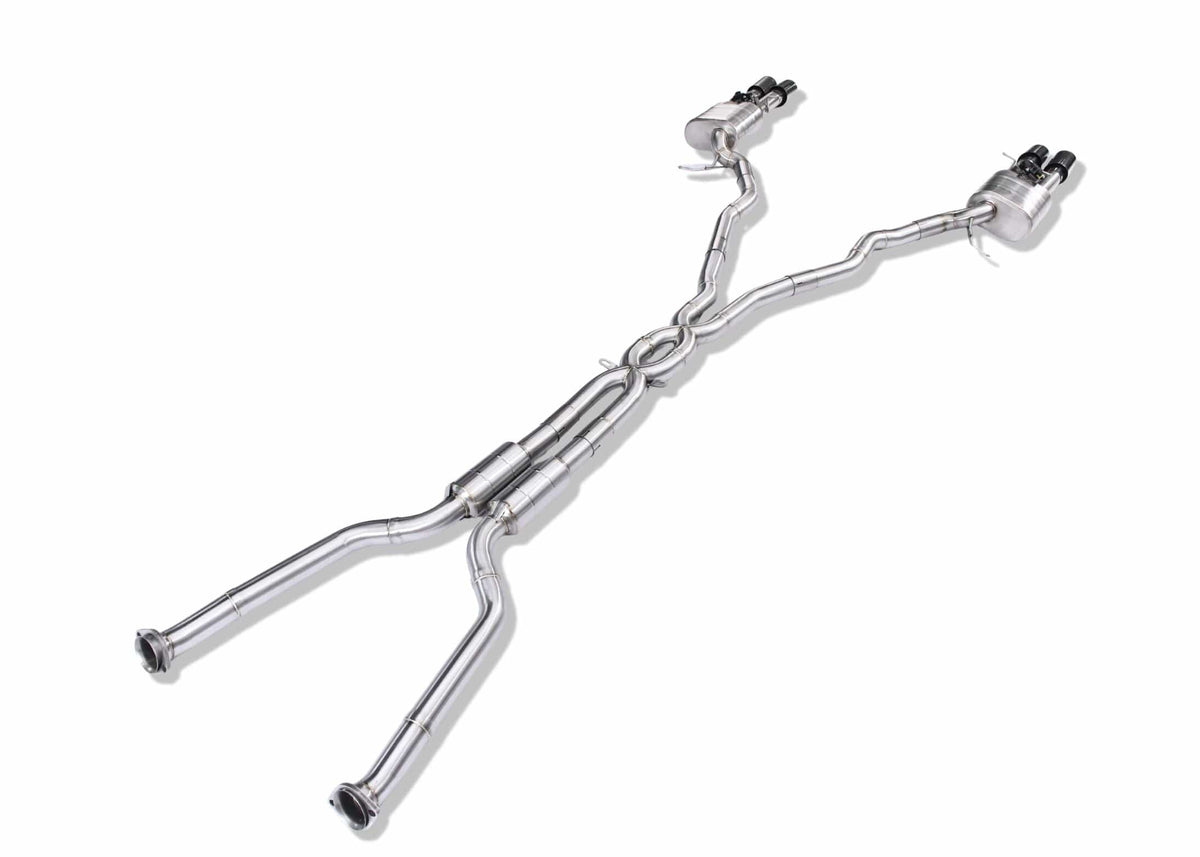 Yonristic Performance Catback Exhaust BMW E60 M5 E63 M6 Performance Exhaust System Double X-Pipe - Yonristic Performance