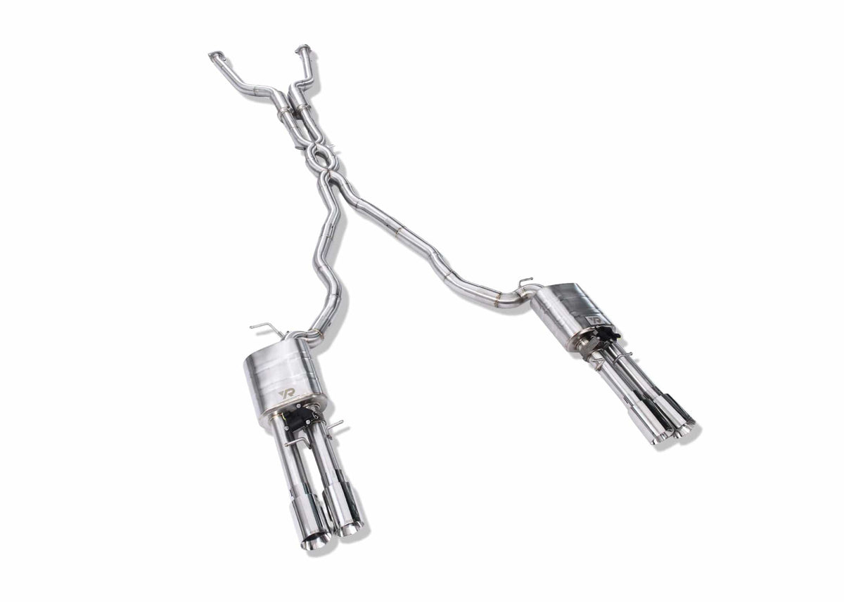 Yonristic Performance Catback Exhaust BMW E60 M5 E63 M6 Performance Exhaust System Double X-Pipe - Yonristic Performance