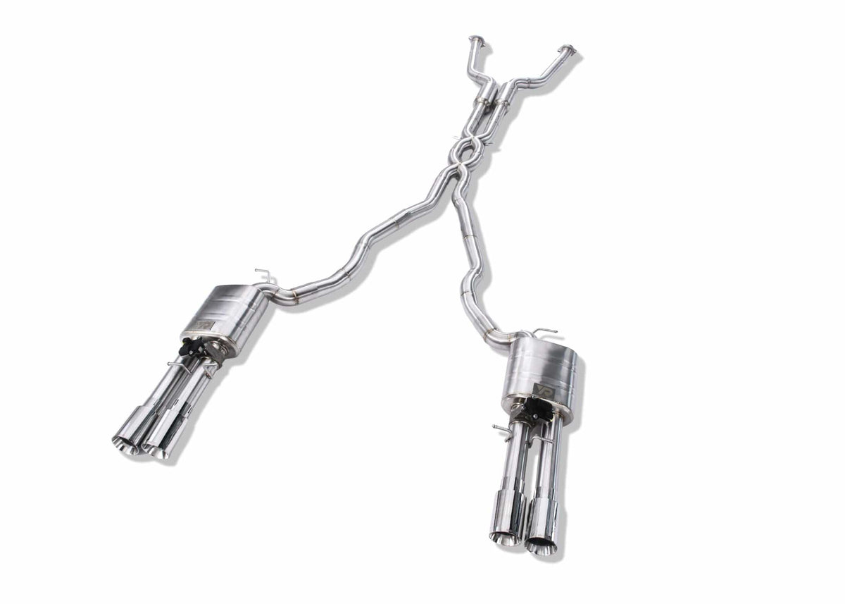 Yonristic Performance Catback Exhaust BMW E60 M5 E63 M6 Performance Exhaust System Double X-Pipe - Yonristic Performance