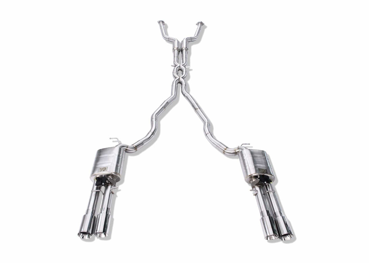 Yonristic Performance Catback Exhaust BMW E60 M5 E63 M6 Performance Exhaust System Double X-Pipe - Yonristic Performance