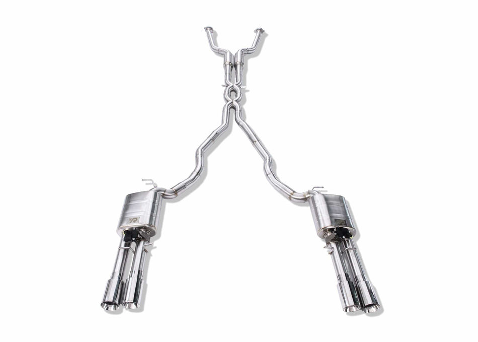 Yonristic Performance Catback Exhaust BMW E60 M5 E63 M6 Performance Exhaust System Double X-Pipe - Yonristic Performance