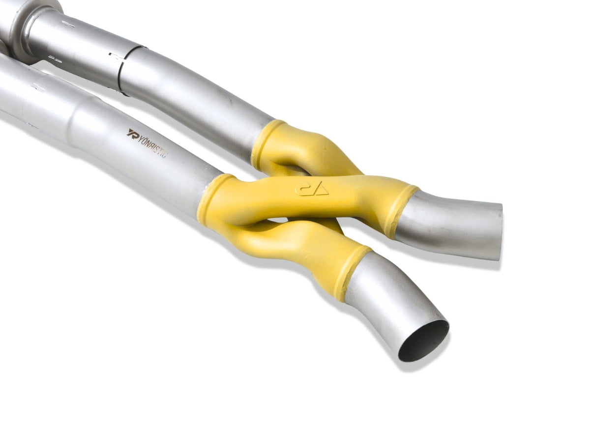 Yonristic Performance Catback Exhaust BMW F97 X3M / F98 X4M VANTA GOLD™ Midpipe - Yonristic Performance