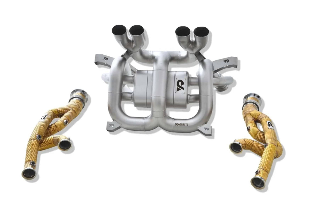 Yonristic Performance Catback Exhaust Lamborghini Revuelto F1 CEL-Free Valved Exhaust Package VANTA Edition - Yonristic Performance
