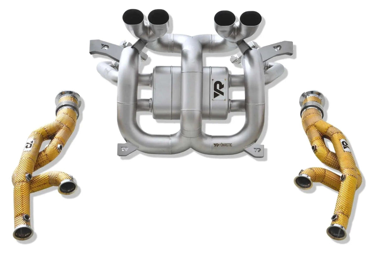 Yonristic Performance Catback Exhaust Lamborghini Revuelto F1 CEL-Free Valved Exhaust Package VANTA Edition - Yonristic Performance