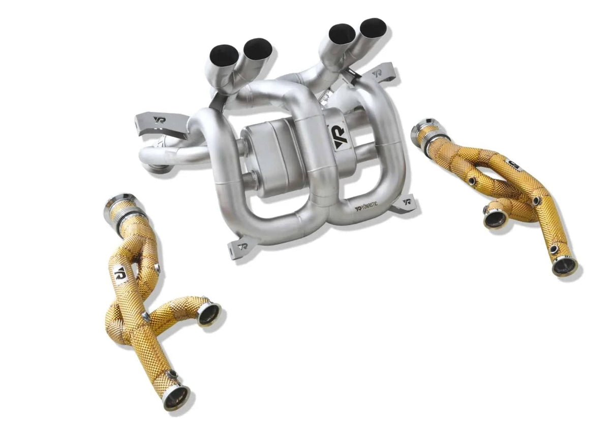 Yonristic Performance Catback Exhaust Lamborghini Revuelto F1 CEL-Free Valved Exhaust Package VANTA Edition - Yonristic Performance